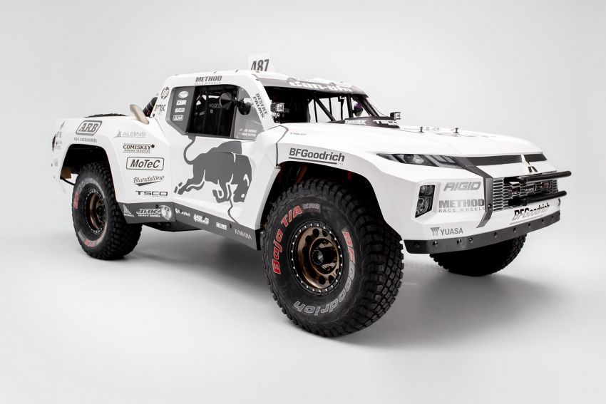 Mitsubishi Triton V8 Trophy Truck didedahkan – jentera rali Finke Desert Race 2021 untuk Toby Price 1300216