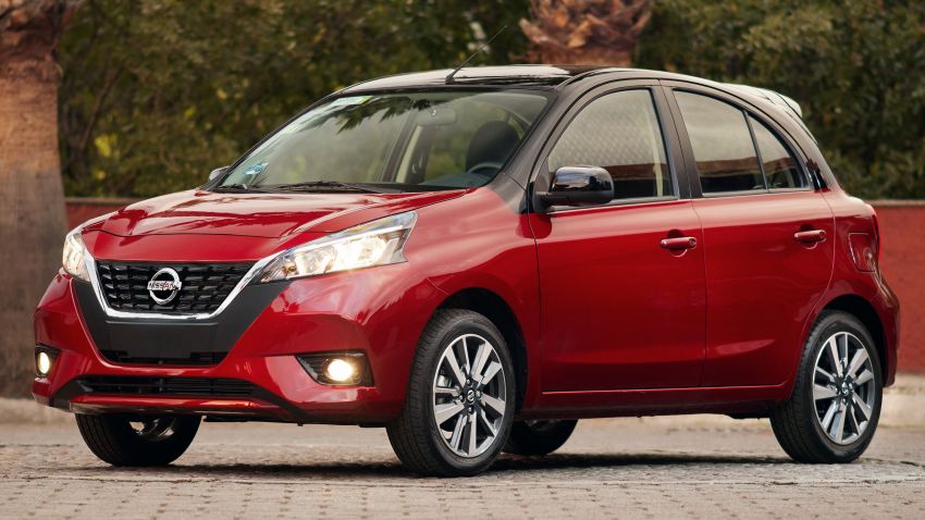 Old Nissan March gets Almera-style facelift in Mexico 1294148