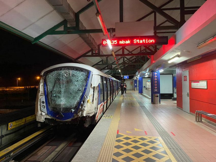 Tren LRT yang bertembung telah berjaya dikeluarkan, operasi siap lebih cepat dari jadual – Wee Ka Siong 1299034