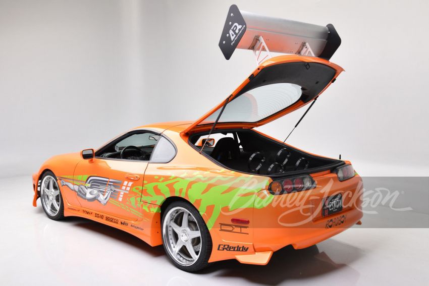 Paul Walker’s 1994 Toyota Supra Mk4 from 2001’s <em>The Fast and the Furious</em> is going up for auction in June 1297921