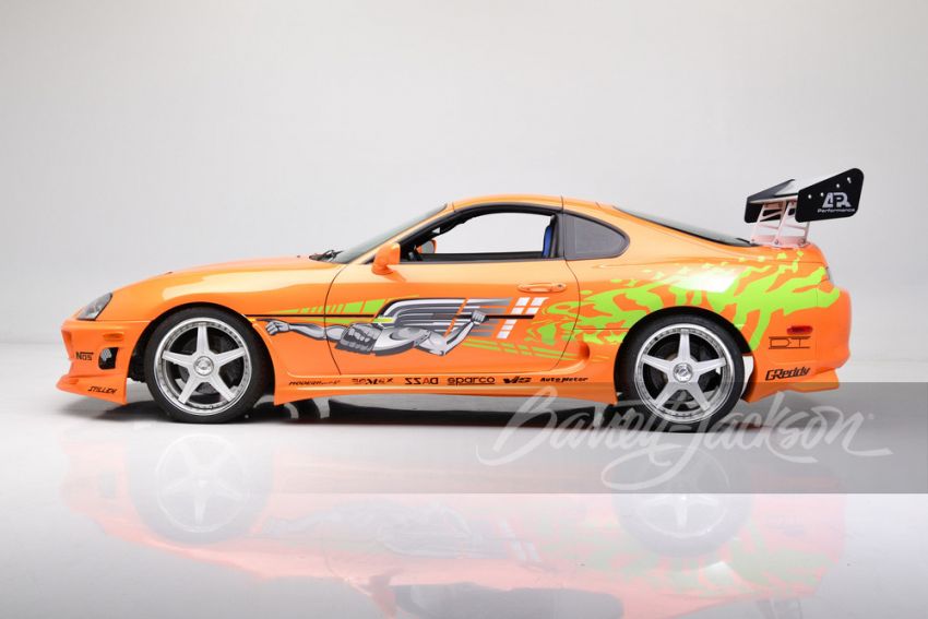 Salah sebuah Toyota Supra asli dalam filem <em>The Fast and The Furious</em> akan dilelong Jun ini di Las Vegas 1298059
