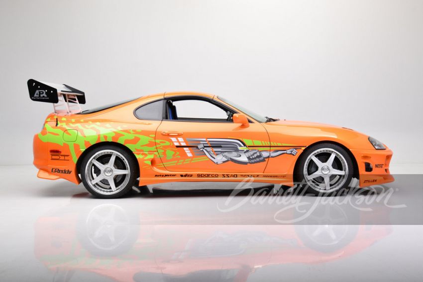 Paul Walker’s 1994 Toyota Supra Mk4 from 2001’s <em>The Fast and the Furious</em> is going up for auction in June 1297924