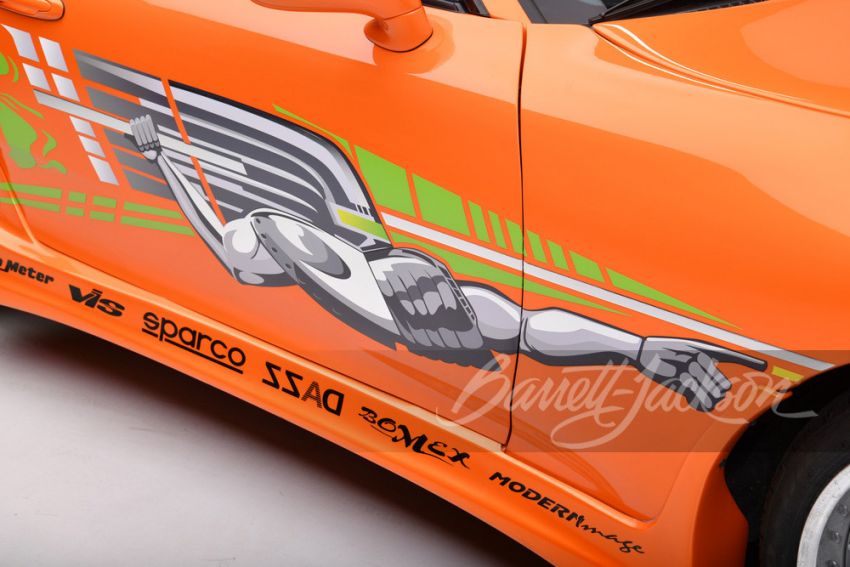 Salah sebuah Toyota Supra asli dalam filem <em>The Fast and The Furious</em> akan dilelong Jun ini di Las Vegas 1298055