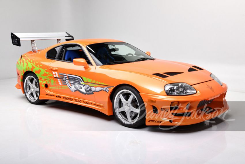 Salah sebuah Toyota Supra asli dalam filem <em>The Fast and The Furious</em> akan dilelong Jun ini di Las Vegas 1298071