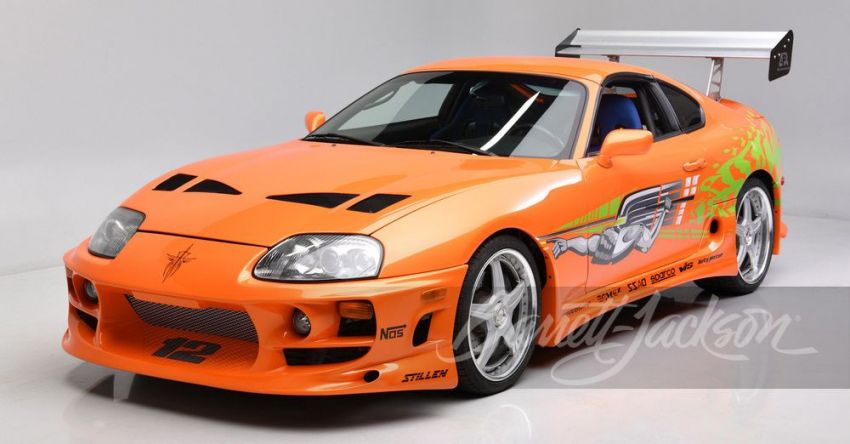 Salah sebuah Toyota Supra asli dalam filem <em>The Fast and The Furious</em> akan dilelong Jun ini di Las Vegas 1298069