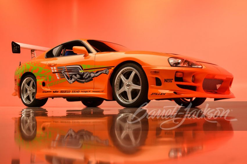 Salah sebuah Toyota Supra asli dalam filem <em>The Fast and The Furious</em> akan dilelong Jun ini di Las Vegas 1298026