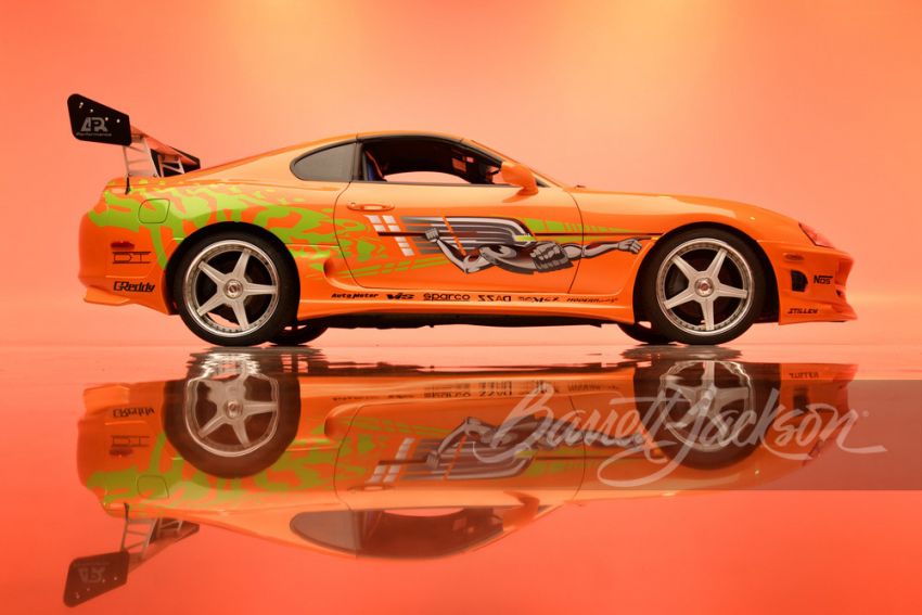 Salah sebuah Toyota Supra asli dalam filem <em>The Fast and The Furious</em> akan dilelong Jun ini di Las Vegas 1298024