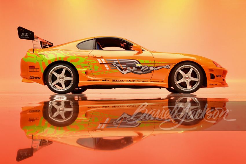 Salah sebuah Toyota Supra asli dalam filem <em>The Fast and The Furious</em> akan dilelong Jun ini di Las Vegas 1298023