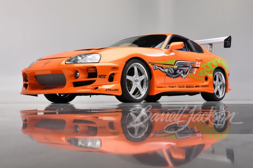 Salah sebuah Toyota Supra asli dalam filem <em>The Fast and The Furious</em> akan dilelong Jun ini di Las Vegas 1298067