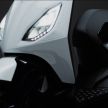 Piaggio One – skuter elektrik didedah awal sebelum Beijing Motor Show 2021, 90 km sekali cas penuh