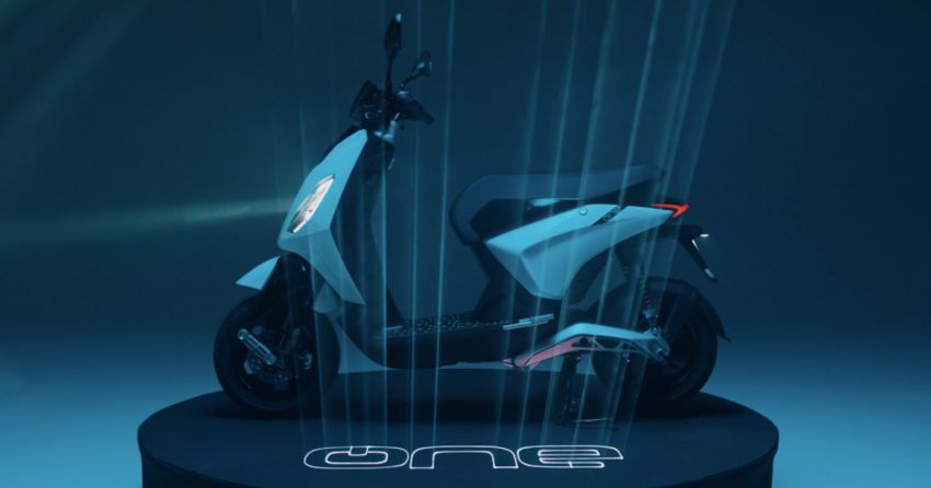 Piaggio One – skuter elektrik didedah awal sebelum Beijing Motor Show 2021, 90 km sekali cas penuh 1298515