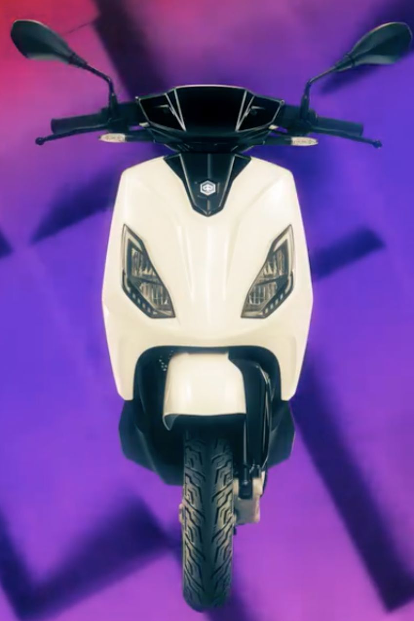 Piaggio One – skuter elektrik didedah awal sebelum Beijing Motor Show 2021, 90 km sekali cas penuh 1298532