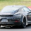 SPIED: Widebody Porsche Cayman goes track testing