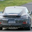 SPIED: Widebody Porsche Cayman goes track testing