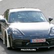 SPIED: Widebody Porsche Cayman goes track testing