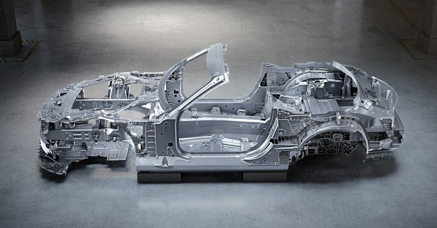 2022 R232 Mercedes-AMG SL – all-new bodyshell revealed, 2+2 seating, lightweight construction 1295946