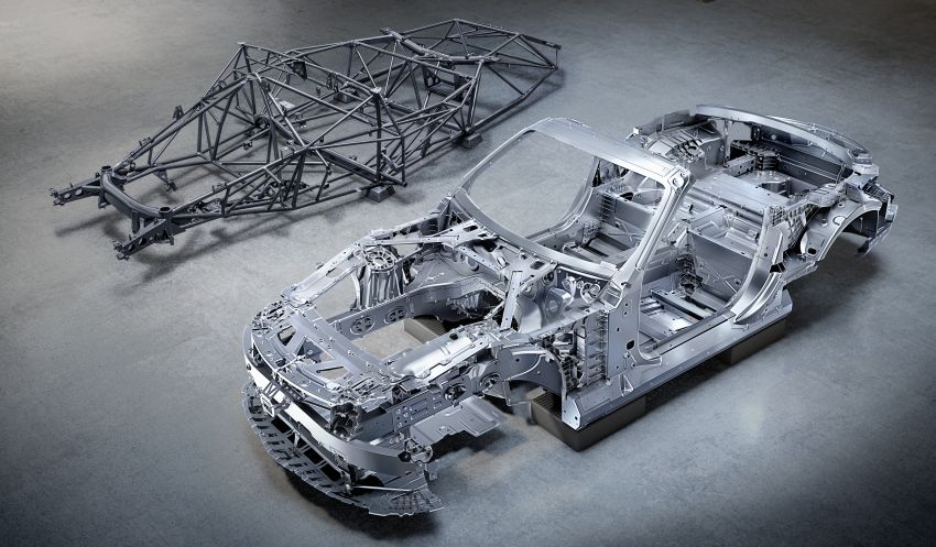 2022 R232 Mercedes-AMG SL – all-new bodyshell revealed, 2+2 seating, lightweight construction 1295945