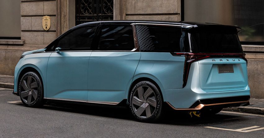 Maxus MIFA concept revealed as an all-electric MPV – dual motors; 680 PS and 900 Nm; 0-100 km/h in 3.8s 1300251