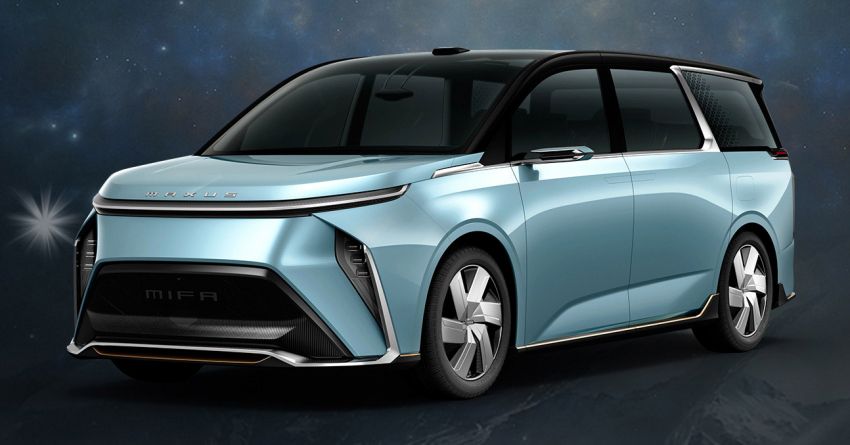 Maxus MIFA concept revealed as an all-electric MPV – dual motors; 680 PS and 900 Nm; 0-100 km/h in 3.8s 1300252