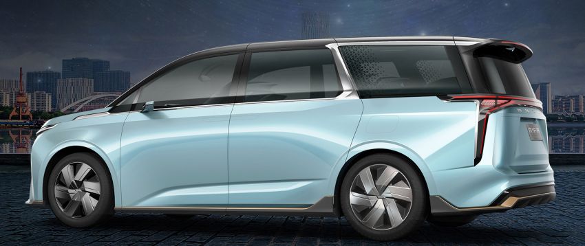 Maxus MIFA concept revealed as an all-electric MPV – dual motors; 680 PS and 900 Nm; 0-100 km/h in 3.8s 1300253