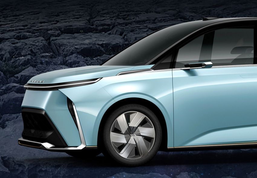 Maxus MIFA concept revealed as an all-electric MPV – dual motors; 680 PS and 900 Nm; 0-100 km/h in 3.8s 1300255
