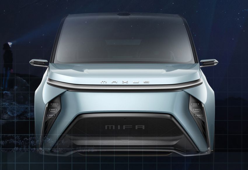 Maxus MIFA concept revealed as an all-electric MPV – dual motors; 680 PS and 900 Nm; 0-100 km/h in 3.8s 1300256