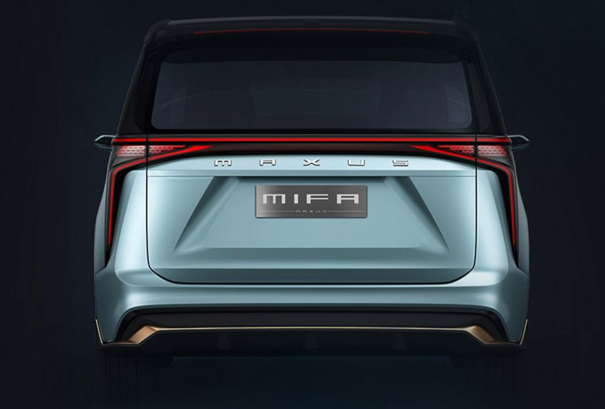 Maxus MIFA concept revealed as an all-electric MPV – dual motors; 680 PS and 900 Nm; 0-100 km/h in 3.8s 1300257