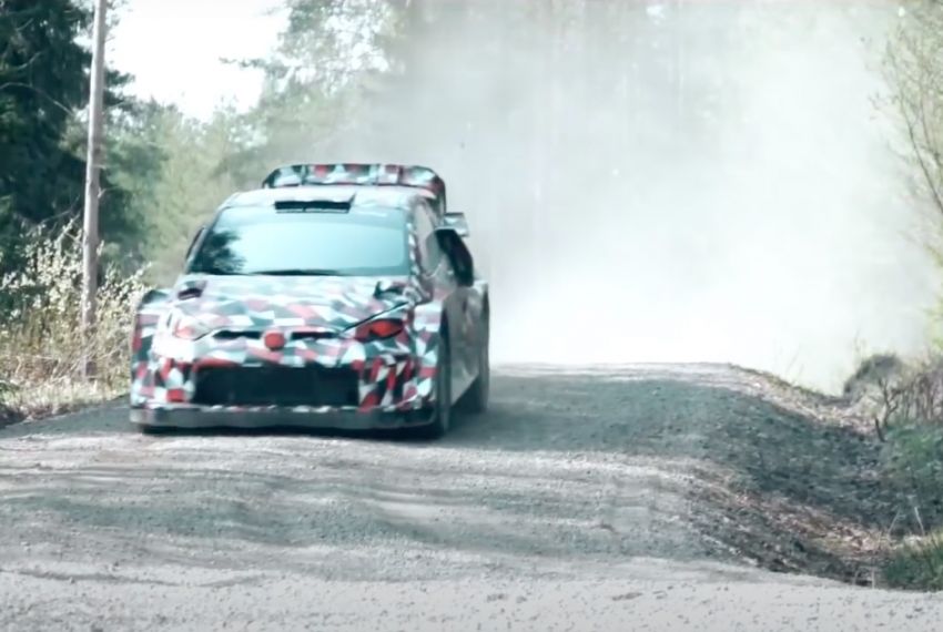 VIDEO: Toyota uji GR Yaris Rally1 Hybrid WRC 2022 1300408