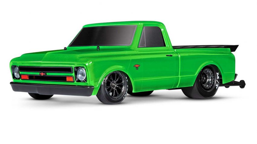 Traxxas Drag Slash Chevy Pickup – trak drag kawalan jauh realistik dengan tayar Mickey Thompson sebenar! 1299907