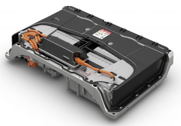 Volkswagen’s high-voltage electric car battery detailed