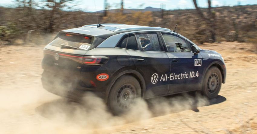 Volkswagen ID.4 becomes the first-ever production EV to complete the NORRA Mexican 1000 off-road race Image #1290092