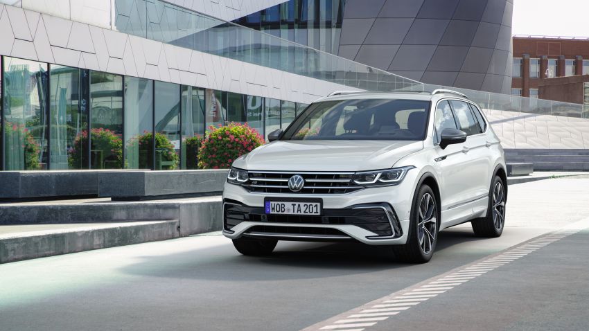 Volkswagen Tiguan Allspace facelift unveiled – 7-seat SUV gets new looks and safety tech, same engines 1294116