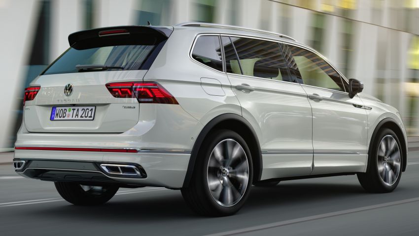 Volkswagen Tiguan Allspace facelift unveiled – 7-seat SUV gets new looks and safety tech, same engines 1294119
