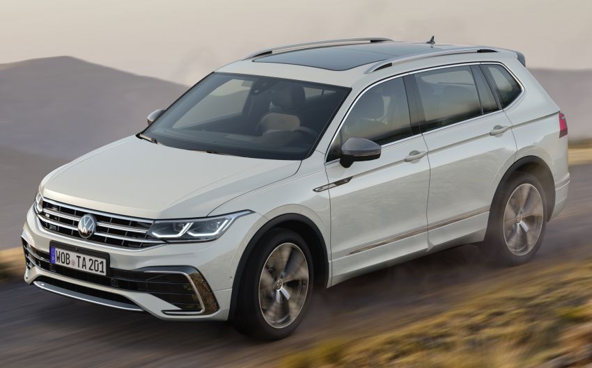 Volkswagen Tiguan Allspace facelift unveiled – 7-seat SUV gets new looks and safety tech, same engines 1294121