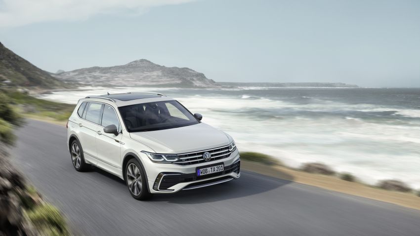 Volkswagen Tiguan Allspace facelift unveiled – 7-seat SUV gets new looks and safety tech, same engines 1294123
