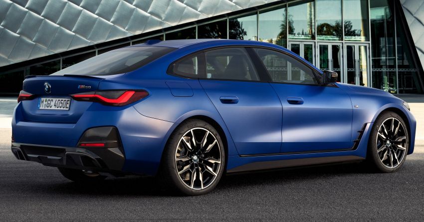 2022 BMW i4 eDrive40 – electric RWD four-door coupe with 340 PS & 430 Nm; 83.9 kWh battery, 590 km range 1301274