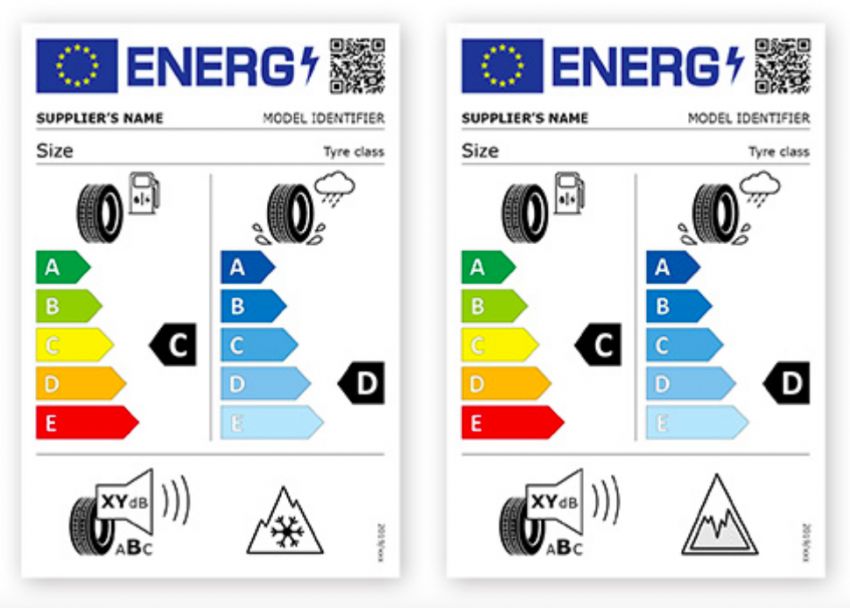 New tyre labelling format for European Union to highlight fuel efficiency, safety, noise performance 1309024