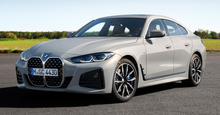2022 G24 BMW 4 Series Gran Coupé – five variants, M440i xDrive with 48V MHEV; 40 driver assist systems 1304656