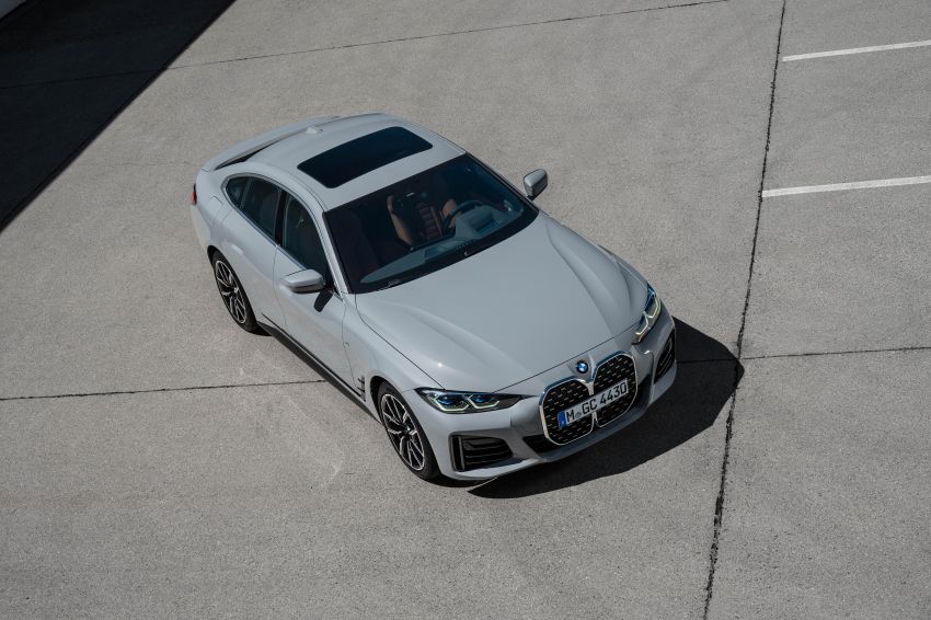 2022 G24 BMW 4 Series Gran Coupé – five variants, M440i xDrive with 48V MHEV; 40 driver assist systems 1304669