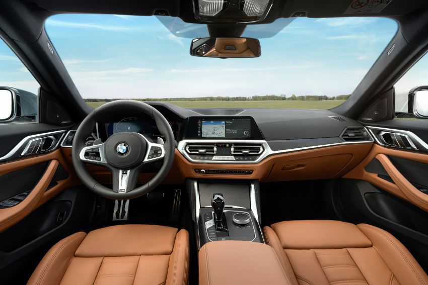 2022 G24 BMW 4 Series Gran Coupé – five variants, M440i xDrive with 48V MHEV; 40 driver assist systems 1304676