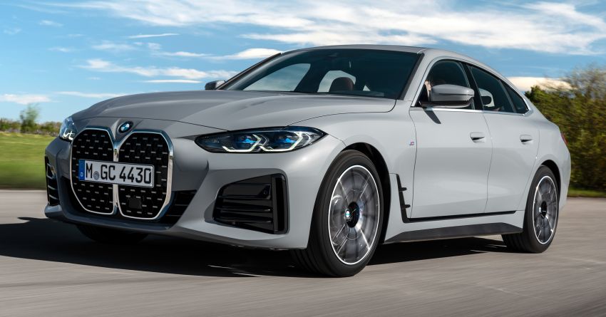 2022 G24 BMW 4 Series Gran Coupé – five variants, M440i xDrive with 48V MHEV; 40 driver assist systems 1304682