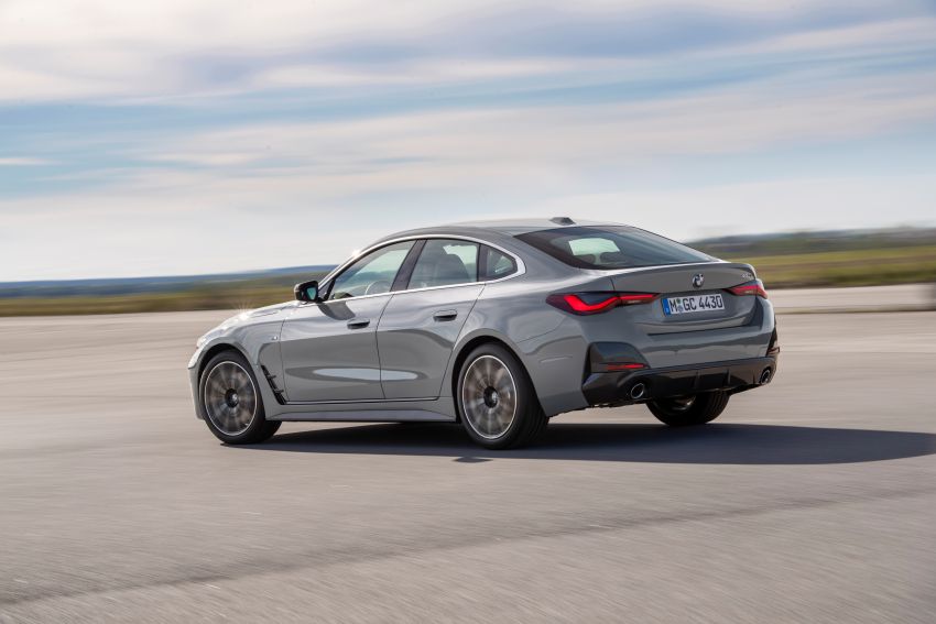 2022 G24 BMW 4 Series Gran Coupé – five variants, M440i xDrive with 48V MHEV; 40 driver assist systems 1304693