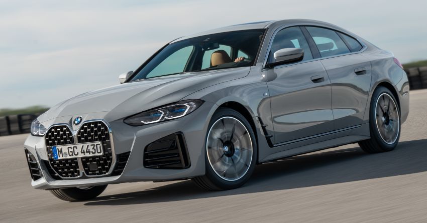 2022 G24 BMW 4 Series Gran Coupé – five variants, M440i xDrive with 48V MHEV; 40 driver assist systems 1304696