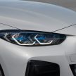 2022 G24 BMW 4 Series Gran Coupé – five variants, M440i xDrive with 48V MHEV; 40 driver assist systems