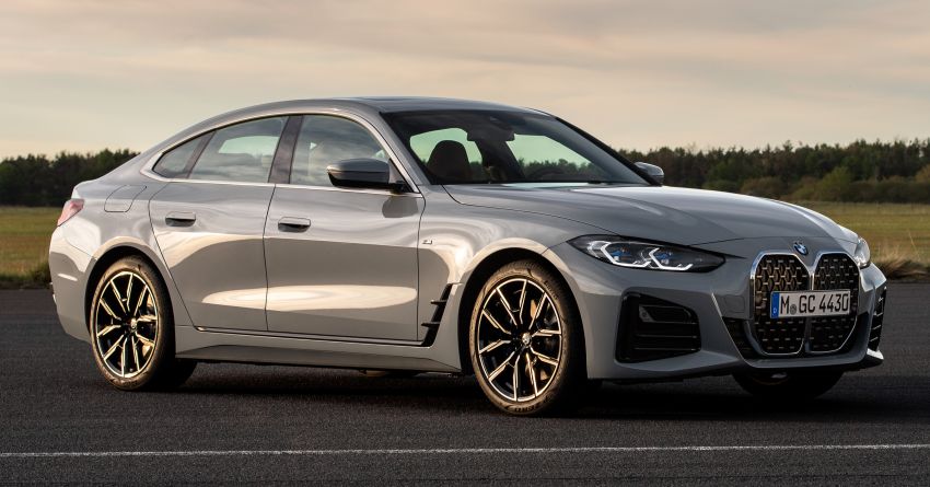 2022 G24 BMW 4 Series Gran Coupé – five variants, M440i xDrive with 48V MHEV; 40 driver assist systems 1304699