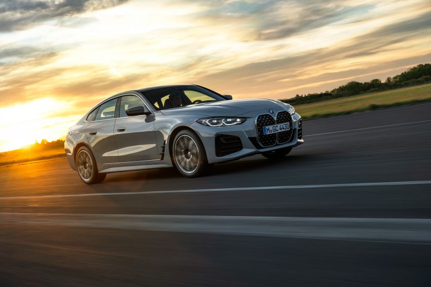 2022 G24 BMW 4 Series Gran Coupé – five variants, M440i xDrive with 48V MHEV; 40 driver assist systems 1304701