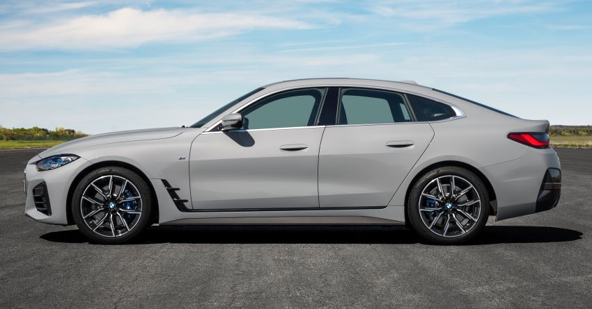 2022 G24 BMW 4 Series Gran Coupé – five variants, M440i xDrive with 48V MHEV; 40 driver assist systems 1304663