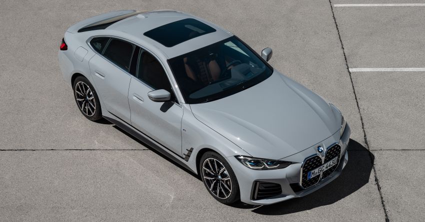 2022 G24 BMW 4 Series Gran Coupé – five variants, M440i xDrive with 48V MHEV; 40 driver assist systems 1304668