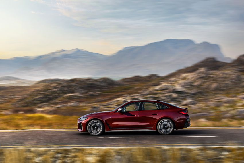 2022 G24 BMW 4 Series Gran Coupé – five variants, M440i xDrive with 48V MHEV; 40 driver assist systems 1304589