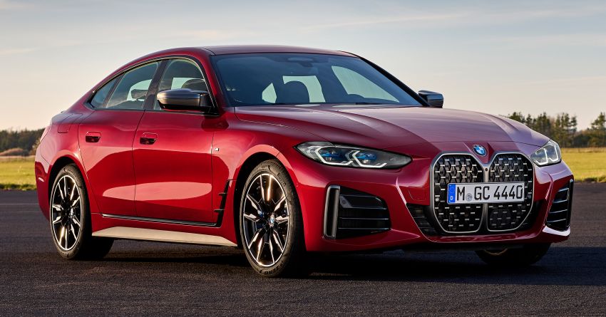 2022 G24 BMW 4 Series Gran Coupé – five variants, M440i xDrive with 48V MHEV; 40 driver assist systems 1304611